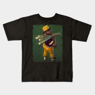 Bill Madlock in Pittsburgh Pirates Kids T-Shirt